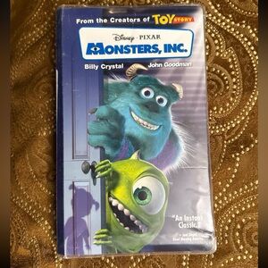 Monsters Inc VHS Tape Movie CLASSIC VIDEO